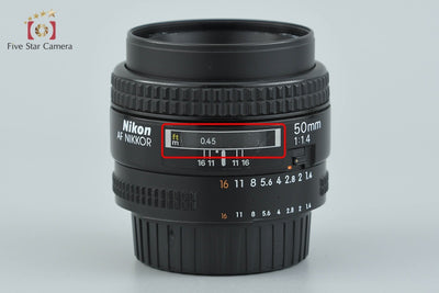 【中古】Nikon ニコン AF NIKKOR 50mm f/1.4