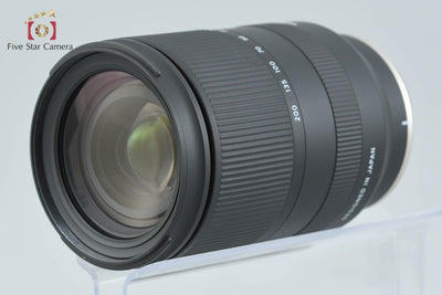 【中古】TAMRON タムロン A071 28-200mm f/2.8-5.6 Di III RXD ソニーEマウント用 元箱付き