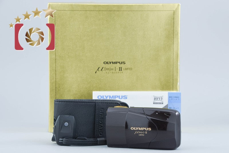 【中古】OLYMPUS オリンパス μ[mju:]-II LIMITED μシリーズ 1000万台達成記念 特別限定セット 元箱付き