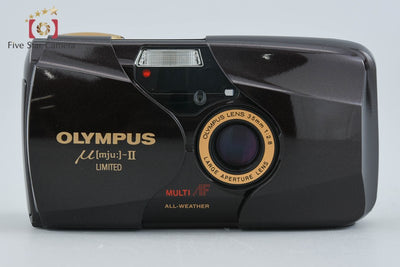 【中古】OLYMPUS オリンパス μ[mju:]-II LIMITED μシリーズ 1000万台達成記念 特別限定セット 元箱付き