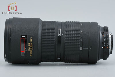 【中古】Nikon ニコン AF NIKKOR 80-200mm f/2.8 D ED New