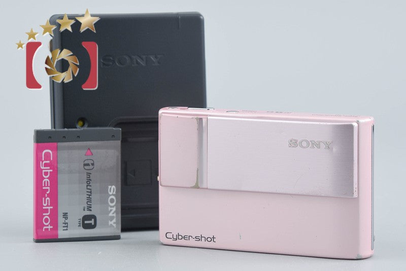 中古】SONY ソニー Cyber-shot DSC-T10 ピンク デジタルスチルカメラ