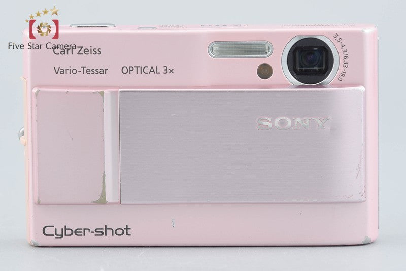 中古】SONY ソニー Cyber-shot DSC-T10 ピンク デジタルスチルカメラ