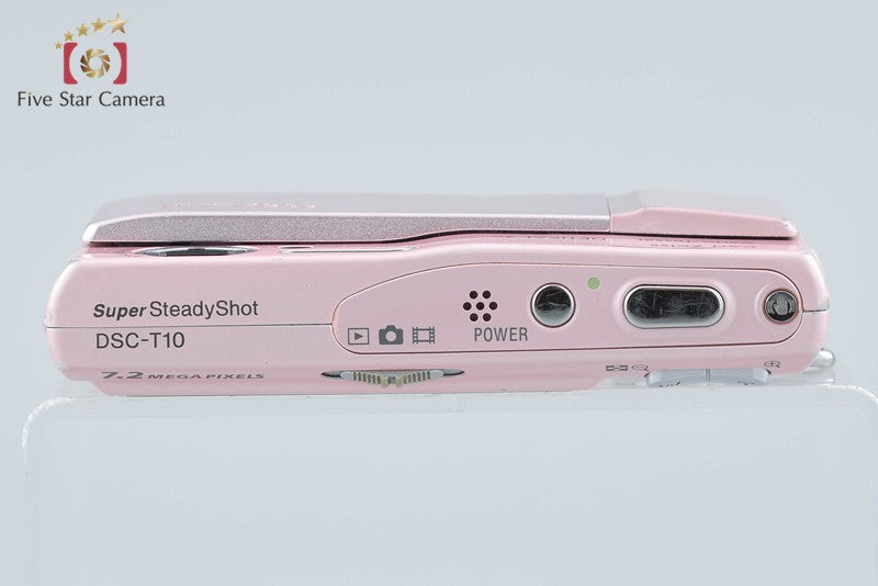 中古】SONY ソニー Cyber-shot DSC-T10 ピンク デジタルスチルカメラ