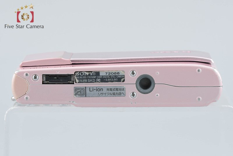中古】SONY ソニー Cyber-shot DSC-T10 ピンク デジタルスチルカメラ