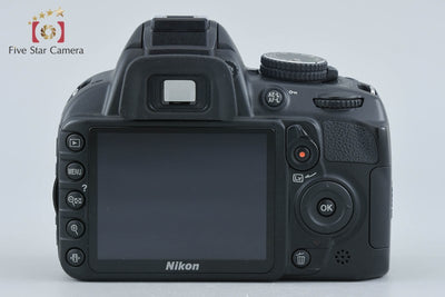 【中古】Nikon ニコン D3100 18-55 VR レンズキット ブラック
