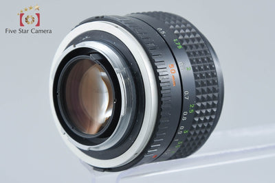 【中古】MINOLTA ミノルタ MC ROKKOR-PG 50mm f/1.4