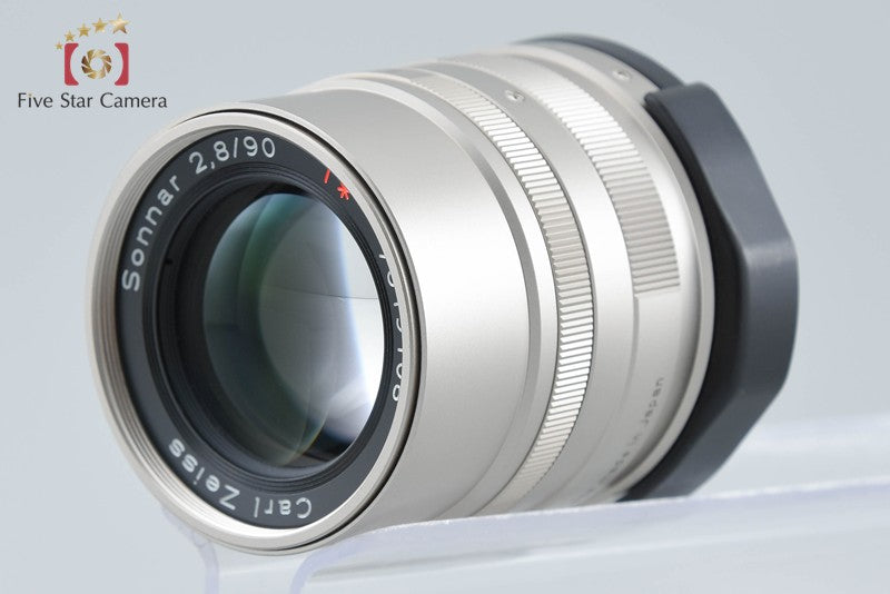 中古】CONTAX コンタックス Carl Zeiss Sonnar 90mm f/2.8 T* – Five