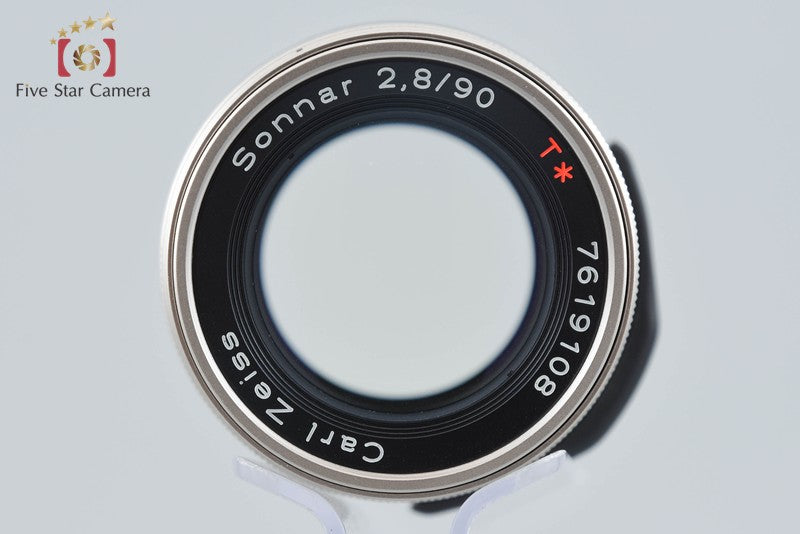 中古】CONTAX コンタックス Carl Zeiss Sonnar 90mm f/2.8 T* – Five
