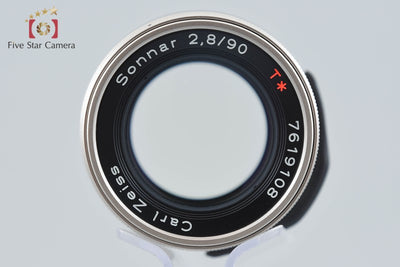 【中古】CONTAX コンタックス Carl Zeiss Sonnar 90mm f/2.8 T*