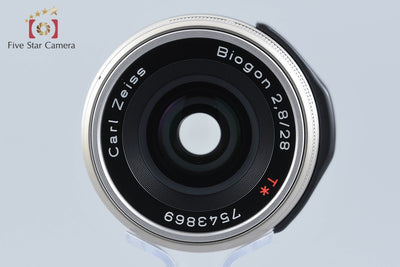 【中古】CONTAX コンタックス Carl Zeiss Biogon 28mm f/2.8 T*