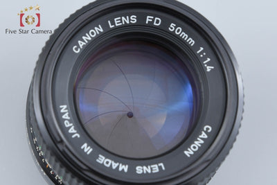 【中古】Canon キヤノン New FD 50mm f/1.4