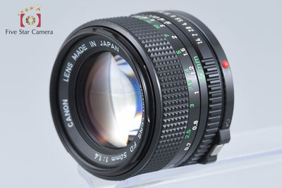 【中古】Canon キヤノン New FD 50mm f/1.4