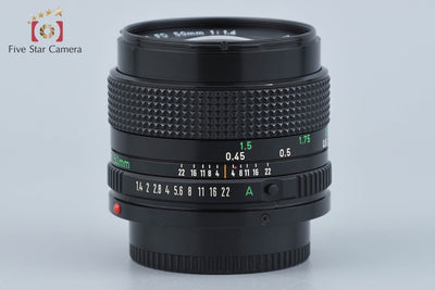 【中古】Canon キヤノン New FD 50mm f/1.4