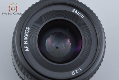 【中古】Nikon ニコン AF NIKKOR 35mm f/2 D