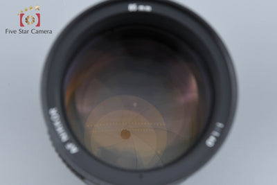 【中古】Nikon ニコン AF NIKKOR 85mm f/1.4 D