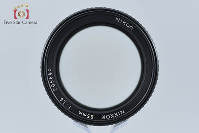 【中古】Nikon ニコン Ai-S NIKKOR 85mm f/1.4