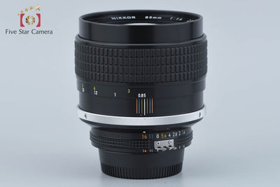 【中古】Nikon ニコン Ai-S NIKKOR 85mm f/1.4