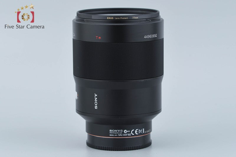 中古】SONY ソニー Carl Zeiss Sonnar 135mm f/1.8 ZA T* SAL135F18Z
