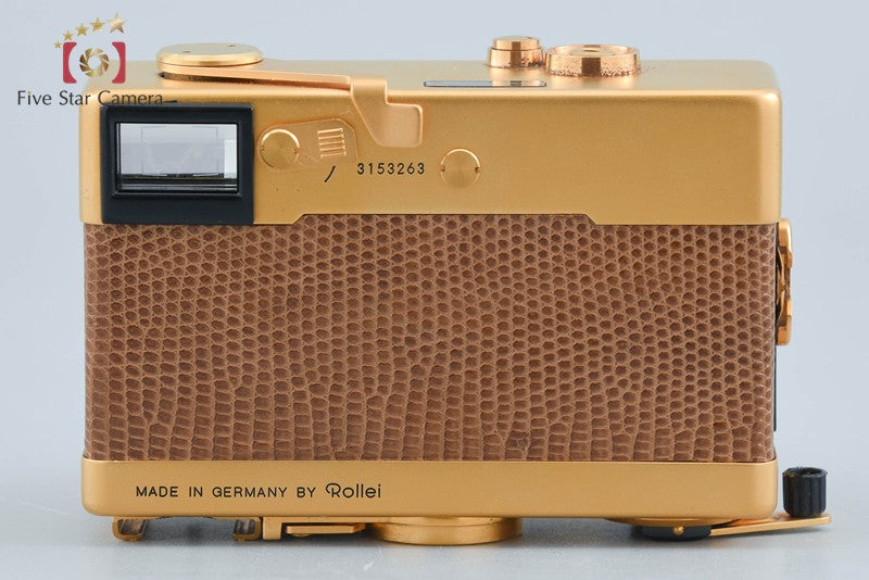 中古】Rollei ローライ 35 ゴールド 50周年記念モデル コンパクト