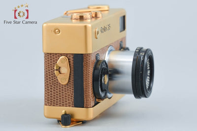 【中古】Rollei ローライ 35 ゴールド 50周年記念モデル コンパクトフィルムカメラ