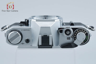 【中古】Canon キヤノン AE-1 シルバー フィルム一眼レフカメラ