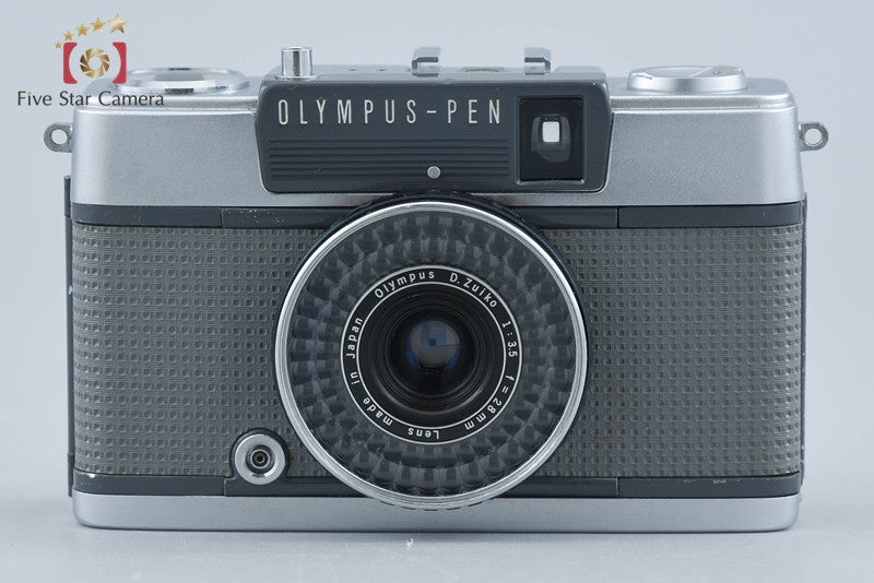 中古】OLYMPUS オリンパス PEN EE-2 グレー コンパクトフィルムカメラ