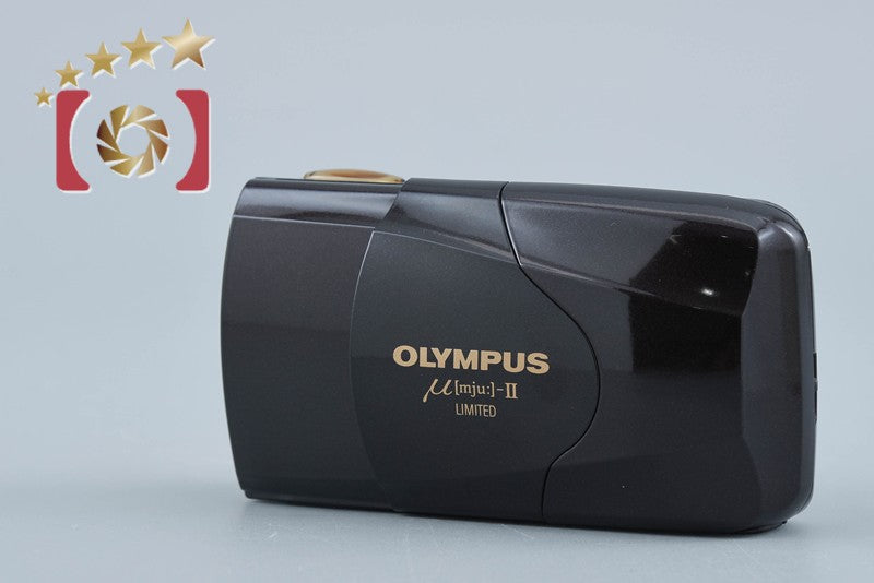 中古】OLYMPUS オリンパス μ[mju:]-II ミューII LIMITED コンパクト