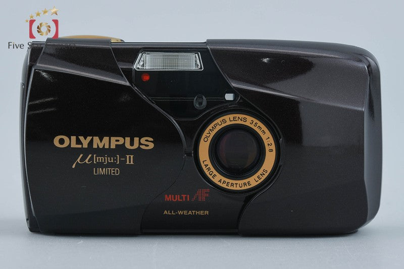 中古】OLYMPUS オリンパス μ[mju:]-II ミューII LIMITED コンパクト