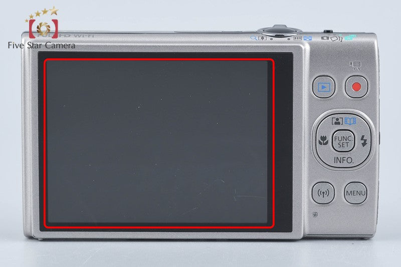 中古】Canon キヤノン IXY 650 シルバー コンパクトデジタルカメラ