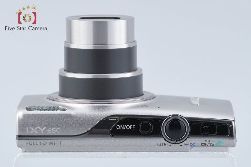 中古】Canon キヤノン IXY 650 シルバー コンパクトデジタルカメラ