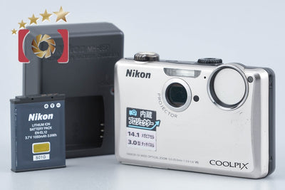 【中古】Nikon ニコン COOLPIX S1100 pj シルバー コンパクトデジタルカメラ
