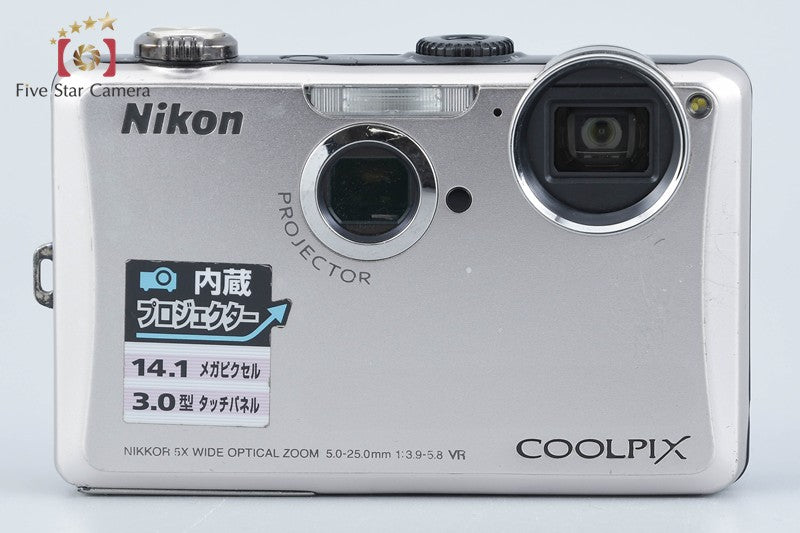 中古】Nikon ニコン COOLPIX S1100 pj シルバー コンパクトデジタル
