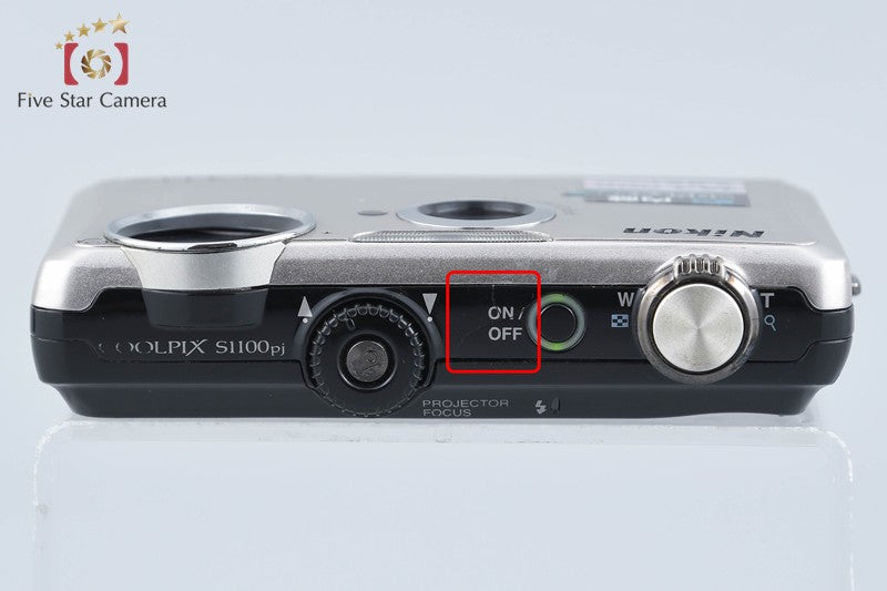 中古】Nikon ニコン COOLPIX S1100 pj シルバー コンパクトデジタル