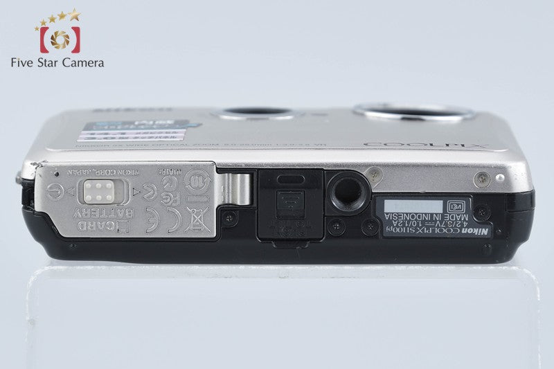 中古】Nikon ニコン COOLPIX S1100 pj シルバー コンパクトデジタル