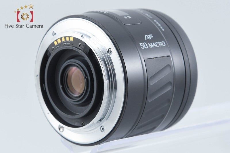 中古】MINOLTA ミノルタ AF MACRO 50mm f/3.5 New – Five Star Camera