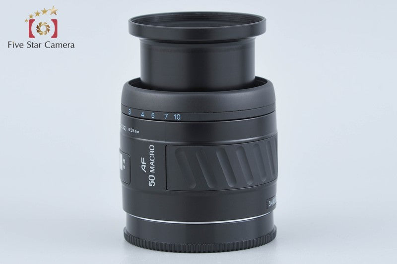 中古】MINOLTA ミノルタ AF MACRO 50mm f/3.5 New – Five Star Camera