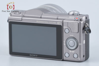 【中古】SONY ソニー α5100 ILCE-5100 パワーズームレンズキット ブラウン シャッター回数僅少 海外版