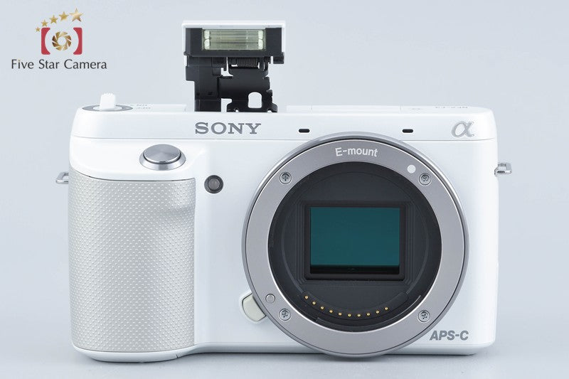 中古】SONY ソニー α NEX-F3 ズームレンズキット ホワイト シャッター