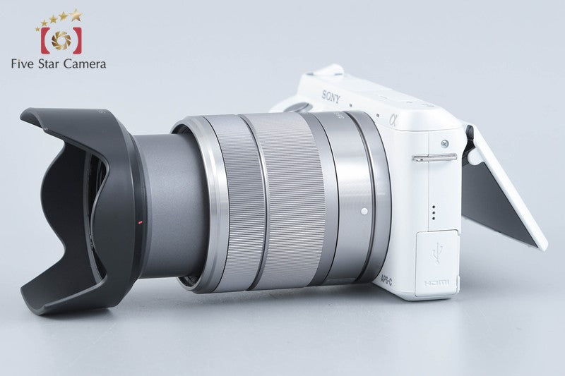中古】SONY ソニー α NEX-F3 ズームレンズキット ホワイト シャッター