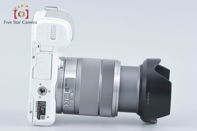 中古】SONY ソニー α NEX-F3 ズームレンズキット ホワイト シャッター