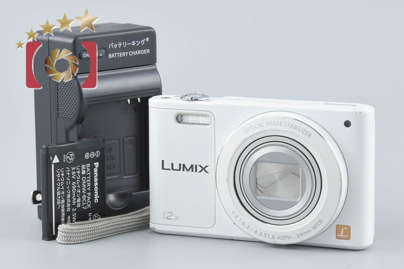 中古】Panasonic パナソニック LUMIX DMC-SZ10 ホワイト コンパクト