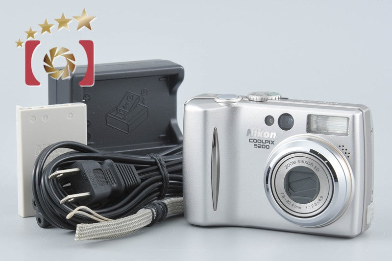 【中古】Nikon ニコン COOLPIX E5200 シルバー コンパクトデジタルカメラ