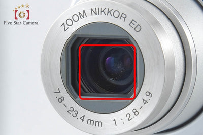 【中古】Nikon ニコン COOLPIX E5200 シルバー コンパクトデジタルカメラ