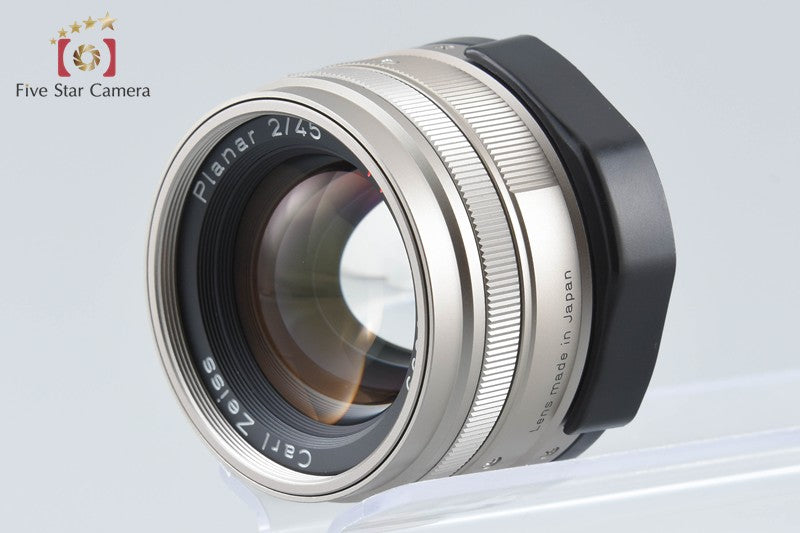 中古】CONTAX コンタックス Carl Zeiss Planar 45mm f/2 T* – Five