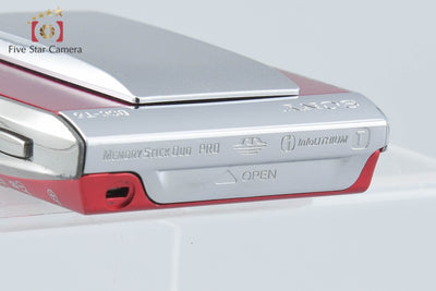 【中古】SONY ソニー Cyber-Shot DSC-T5 レッド コンパクトデジタルカメラ