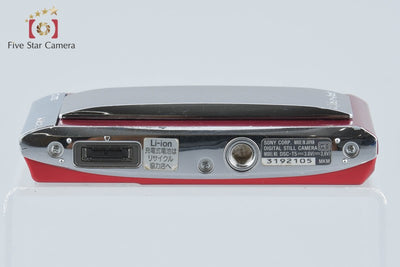 【中古】SONY ソニー Cyber-Shot DSC-T5 レッド コンパクトデジタルカメラ