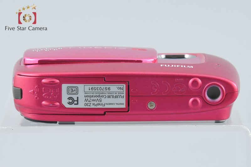 中古】FUJIFILM 富士フイルム FINEPIX Z30 ピンク コンパクトデジタル