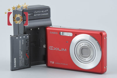 【中古】Casio カシオ EXILIM EX-Z77 レッド コンパクトデジタルカメラ
