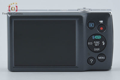 【中古】Canon キヤノン IXY 130 グレー コンパクトデジタルカメラ